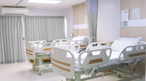 ห้อง 2 เตียงแอร์ อาคาร 1