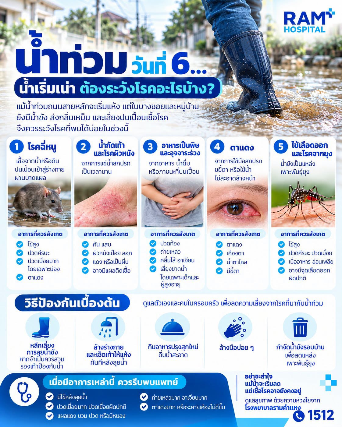 โรคที่มากับฝน