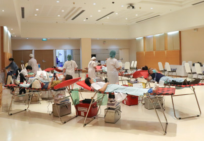 ประมวลภาพบรรยากาศงานบริจาคโลหิต ครั้งที่ 54