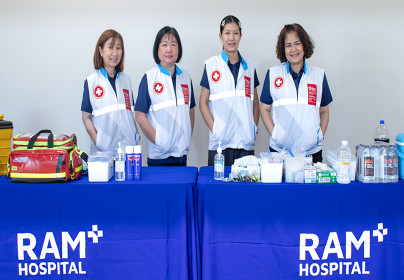 โรงพยาบาลรามคำแหง ดูแลน้องๆ นักบาสเกตบอลเยาวชนในงาน YBL Tryouts Season 3 YBL Thailand