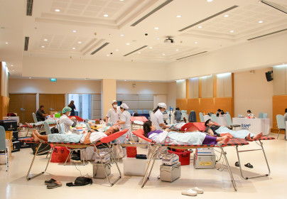 ประมวลภาพบรรยากาศงานบริจาคโลหิต ครั้งที่ 57